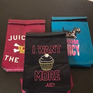 3 Juicy Couture Lunch Boxes!